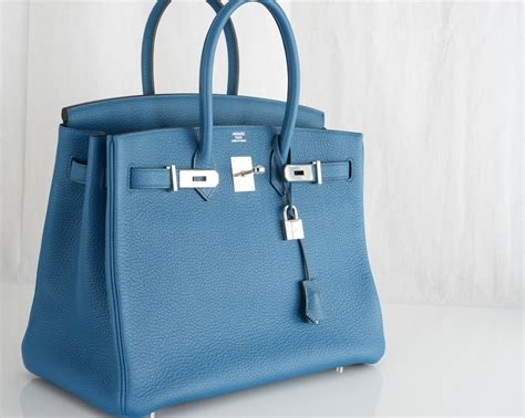 blue birkin bag cost.